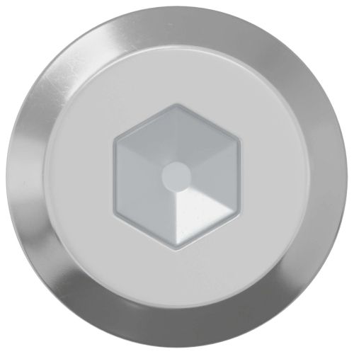 Винт 2 pcs Сребрист М6 x 50 мм Стомана