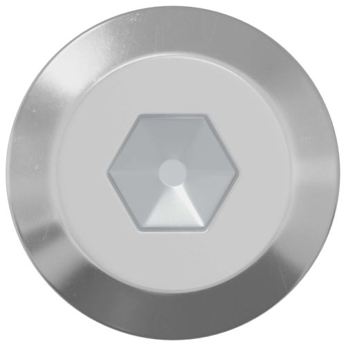 Винт 2 pcs Сребрист M6 x 60 мм Стомана