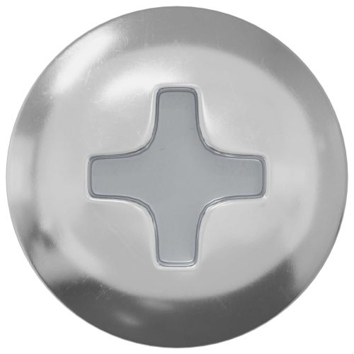 Дървени винтове 2 pcs Сребрист M4 x 20 мм Стомана