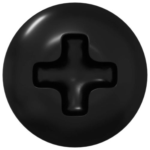 Sleeve Винтове 12 pcs Черно M4 x 10 мм Желязо