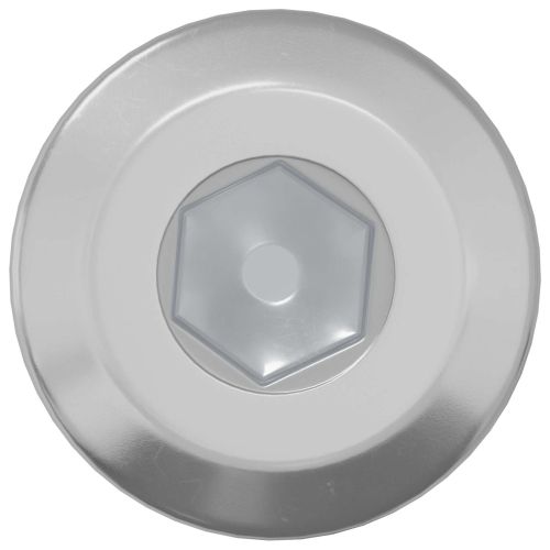 Винт с глава 2 pcs Сребрист M6 x 35 mm Стомана