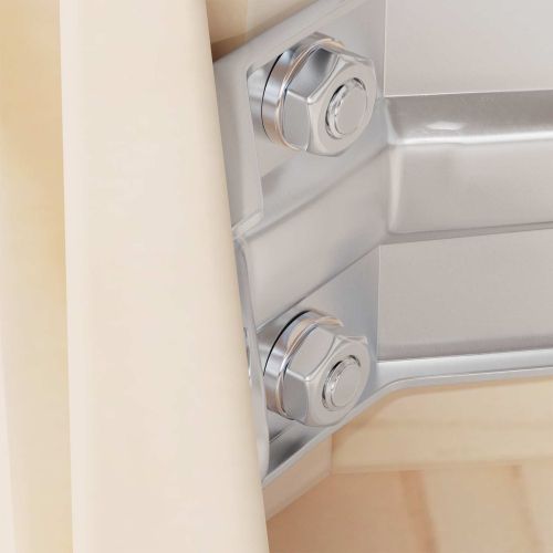 Пружинна шайба 2 pcs Бяло 13 x 1 мм Желязо