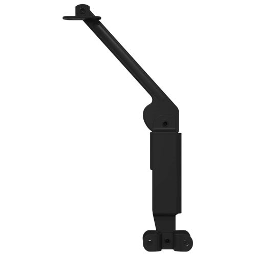 Панта за поддръжка на капак 12 pcs Черно 192 x 32 x 50 мм