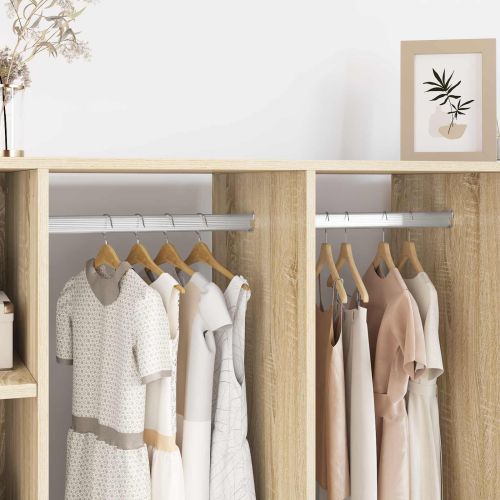 Стойка за закачалка 2 pcs Бял цинк 40 x 18 x 10 мм Желязо