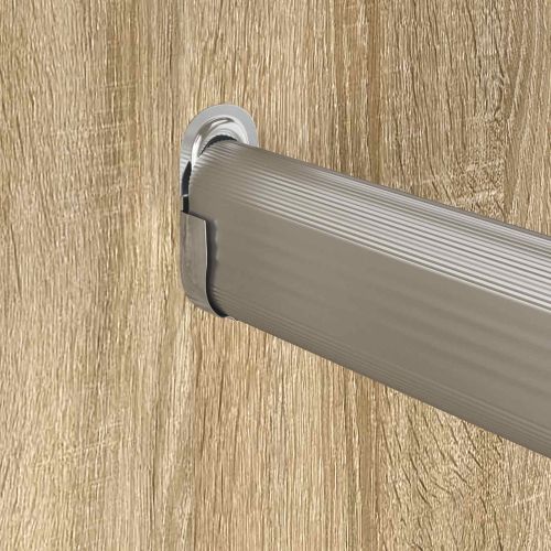 Стойка за закачалка 12 pcs Бял цинк 40 x 18 x 10 мм Желязо