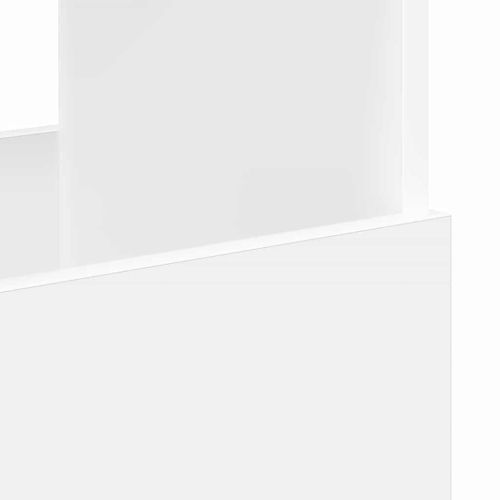 Етажерка за списания Бяло 102 x 30 x 45 см