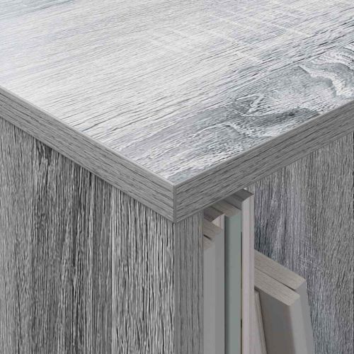 Етажерка за списания Сив Сонома 102 x 30 x 45 см