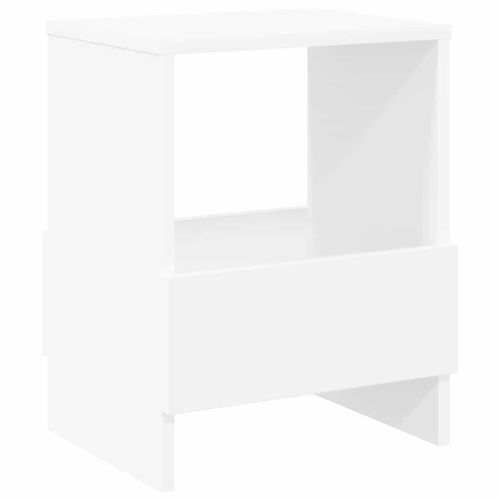 Етажерка за списания Бяло 35 x 30 x 45 см