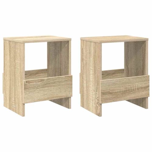 Етажерка за списания 2 pcs Сонома дъб 35 x 30 x 45 см