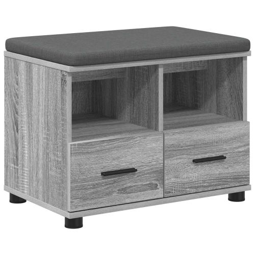 Пейка за коридор с възглавница Сиво Сонома 60 x 38 x 46 см