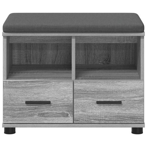 Пейка за коридор с възглавница Сиво Сонома 60 x 38 x 46 см