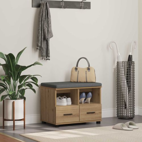 Пейка за коридор с възглавница Артизан Дъб 60 x 38 x 46 см