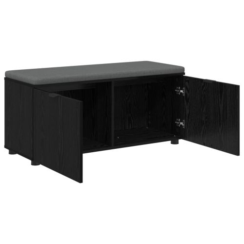 Пейка за коридор с възглавница Черен Дъб 100 x 38 x 46 см