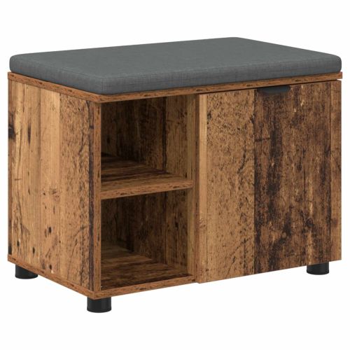 Пейка за коридор с възглавница Старо дърво 60 x 38 x 46 см