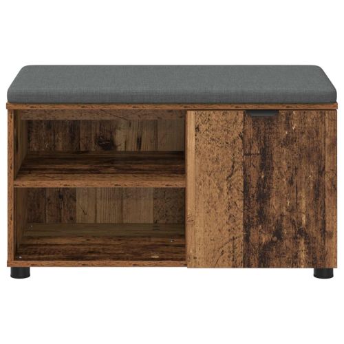 Пейка за коридор с възглавница Старо дърво 80 x 38 x 46 см