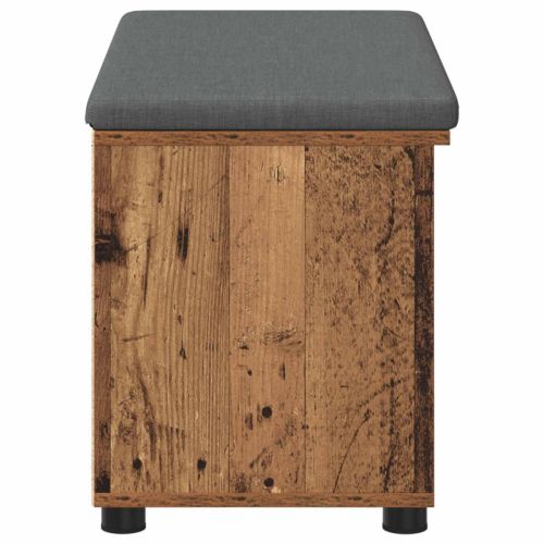 Пейка за коридор с възглавница Старо дърво 80 x 38 x 46 см