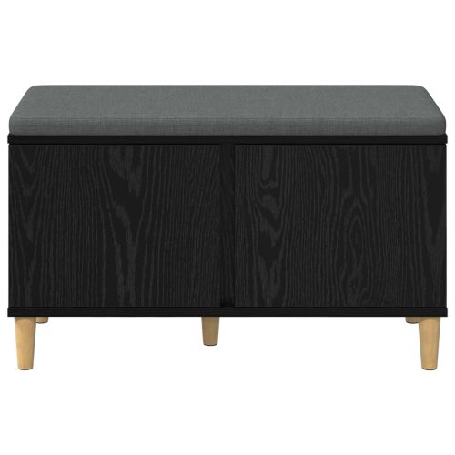 Пейка за коридор с възглавница Черен Дъб 80 x 38 x 46 см