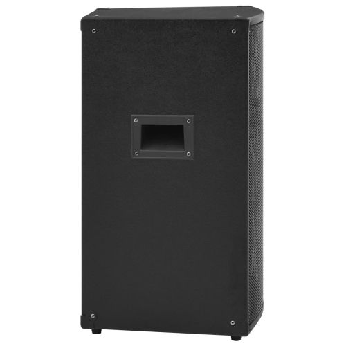 Профи пасивна Hifi сценична тонколона 1000 W черна 37x37x64 см