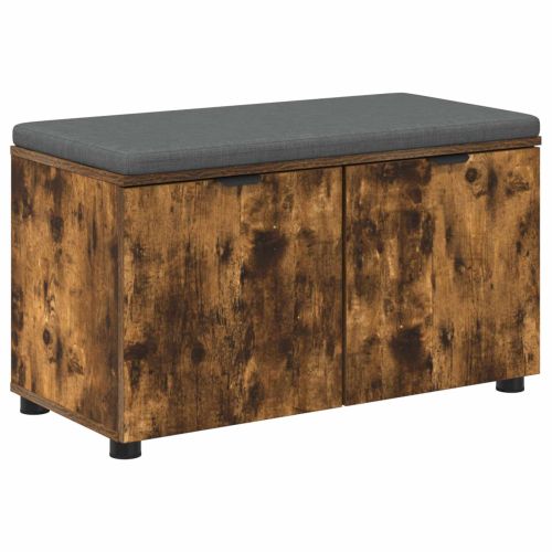 Пейка за коридор с възглавница Пушена Дъб 80 x 38 x 46 см