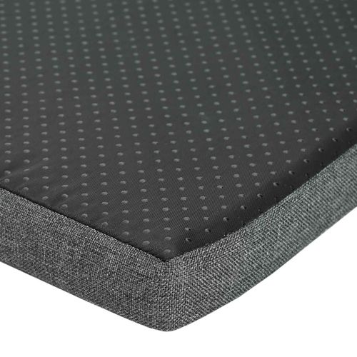 Пейка за коридор с възглавница Циментено сиво 83 x 38 x 40 см