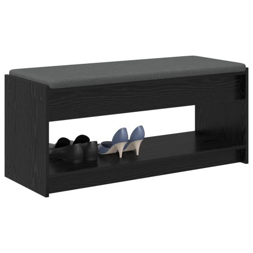 Пейка за коридор с възглавница Черен Дъб 103 x 38 x 45 см