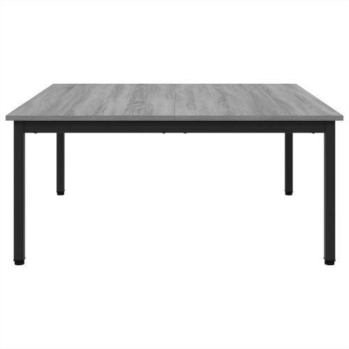 Масичка за кафе Сив Сонома 100 x 100 x 45 cm Инженерно дърво