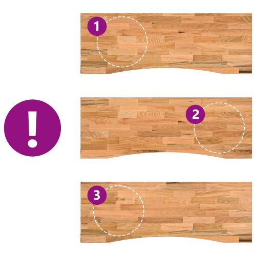 Бюро Черен и светъл кафяв 140 x 60 cm Масивен дъб