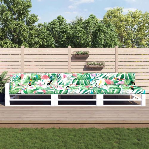 Палетни възглавници, 7 бр, многоцветни, текстил