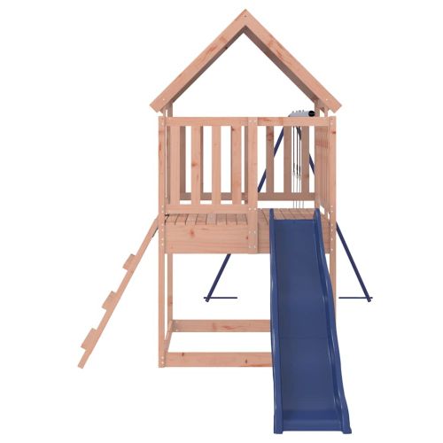 Комбинирано детско съоръжение, масивна дугласка дървесина