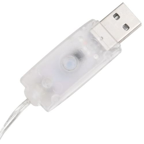 Акрилна декоративна пирамида LED светещ конус многоцветен 120см