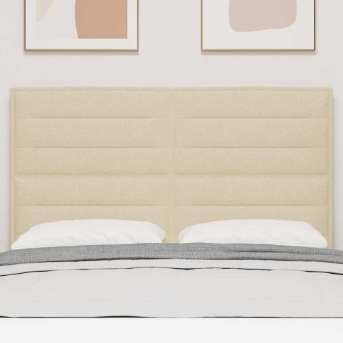 Облегалка за глава Крем 160 cm текстил