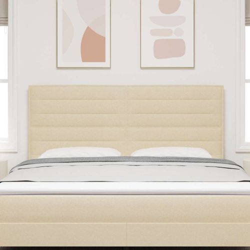 Облегалка за глава Крем 180 cm текстил