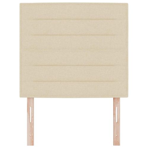 LED глава с LED ленти с таблото Крем 90 cm текстил