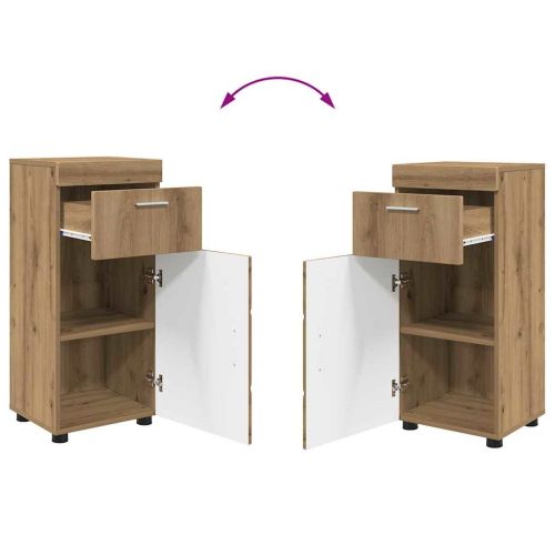 Комплект мебели за баня с чекмедже TULUM Дъб Инженерно дърво