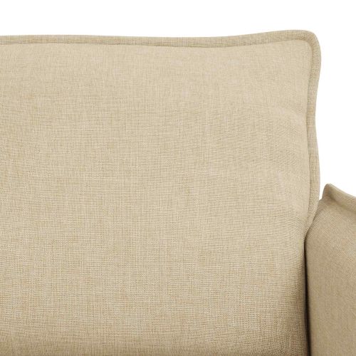 Комплект дивани 2 pcs Крем 196 x 82 x 85 см текстил