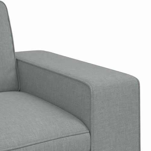 Комплект дивани 2 pcs Светлосиво 182 x 80 x 82 см текстил