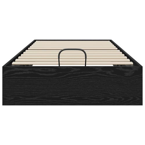Отоманско легло със съхранение Черен Дъб 75,5 x 190 см