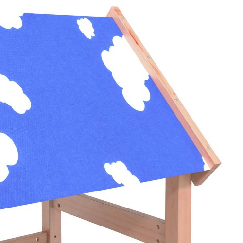 Игрална кула Кафяво Солидна Дъгласова дървесина