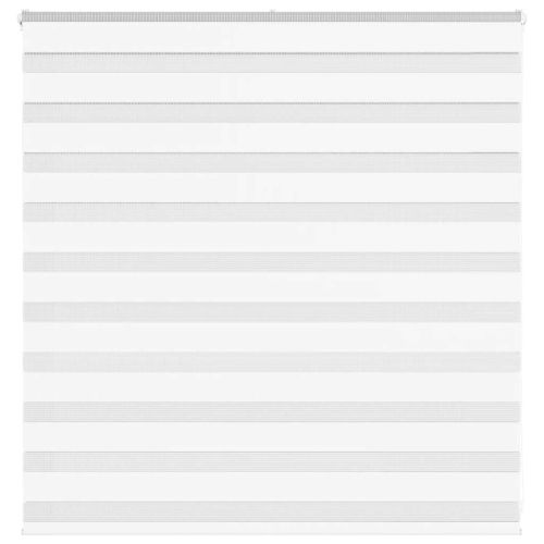 Зеброва щора бял 150x100 см ширина на плата 145,9 см полиестер