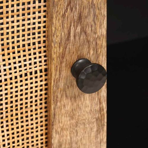 Служебен шкаф Кафяво 80 x 33 x 75 см Солидно мангово дърво