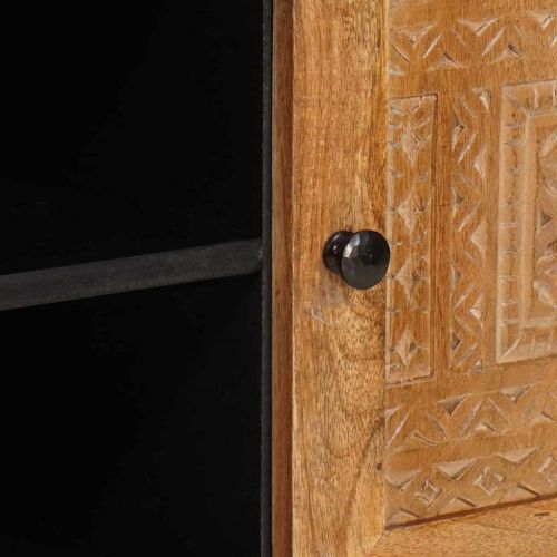 ТВ Единици Светло кафяво 105 x 33 x 46 см Солидно мангово дърво