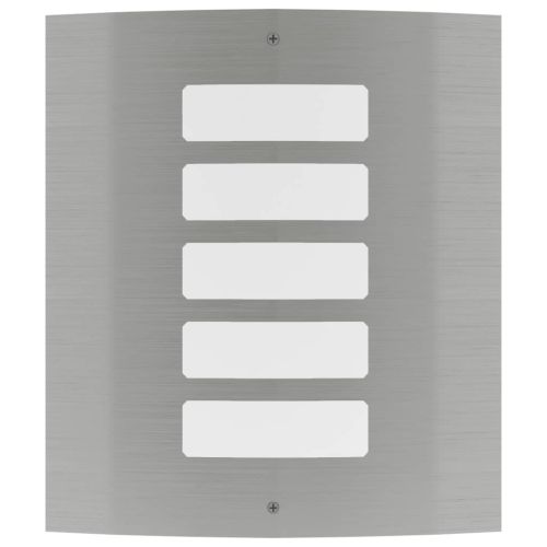 Стенна лампа от неръждаема стомана, водоустойчива