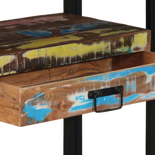 Конзолна маса 120 x 33 x 75 см Солидно възстановено дърво