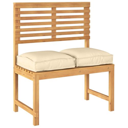 Възглавница 2 pcs Бежово 40 x 40 x 8 см Оксфордска тъкан