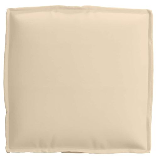 Възглавница 2 pcs Бежово 40 x 40 x 8 см Оксфордска тъкан