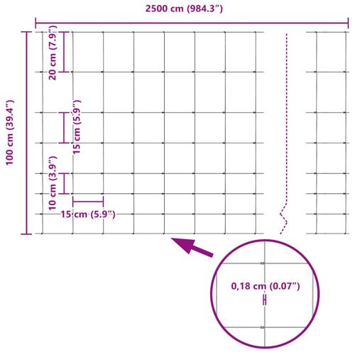 Ограда за пасища Сребрист