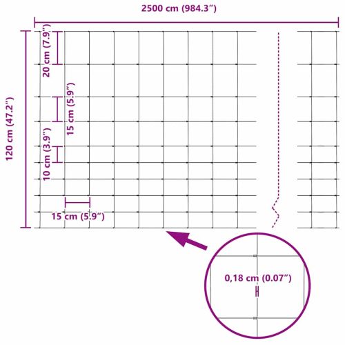 Ограда за пасища Сребрист