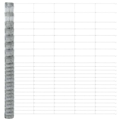 Ограда за пасища Сребрист 25 x 1,6 м Поцинкована стомана