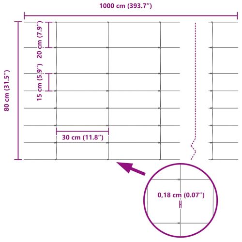 Ограда за пасища Сребрист