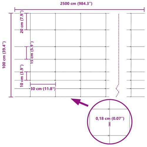 Ограда за пасища Сребрист